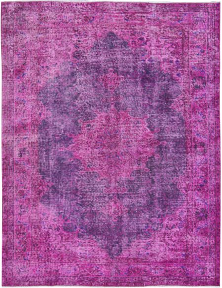 Persian Vintage Χαλί 224 x 162 Ροζ