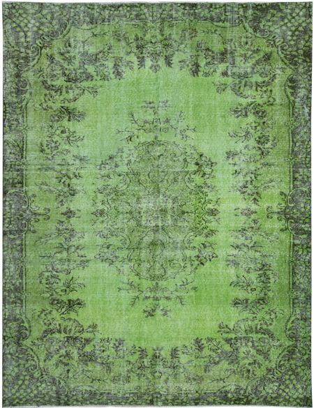 Persian Vintage Χαλί 278 x 188 Πράσινο