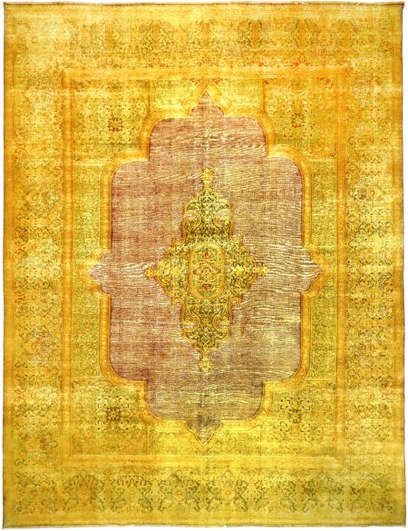 Persian Vintage Χαλί 500 x 342 Κίτρινο