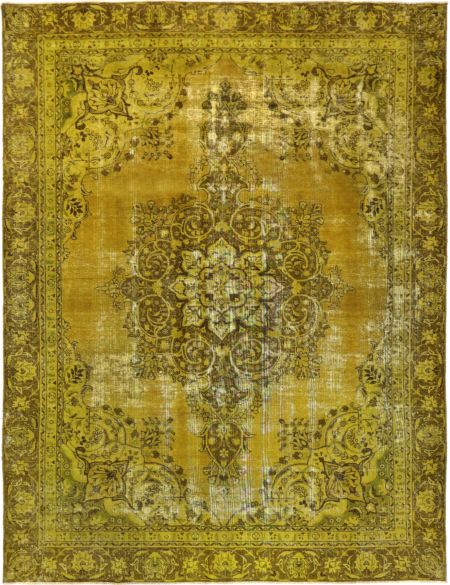 Persian Vintage Χαλί 360 x 257 Κίτρινο