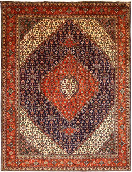Persian Rug 328 x 248 Κόκκινο