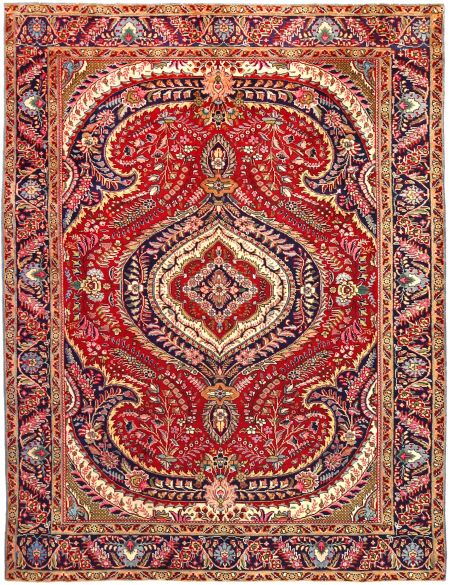 Persian Rug 283 x 194 Κόκκινο