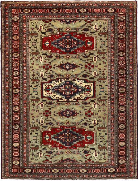 Persian Patina Rug 220 x 140 Πράσινο