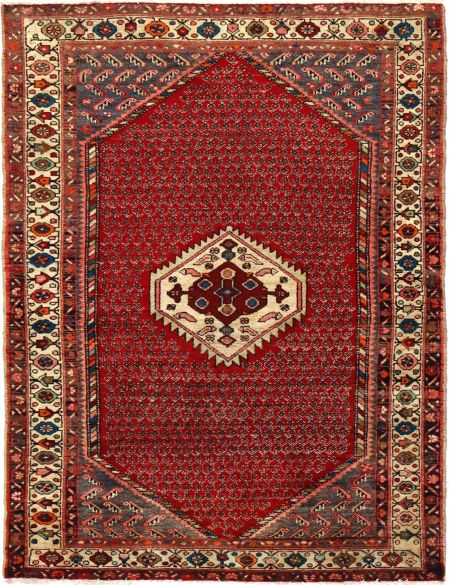 Persian Rug 220 x 135 Κόκκινο