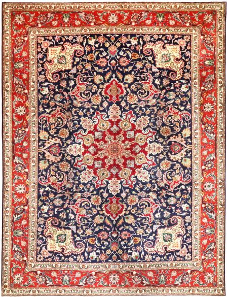 Persian Rug 390 x 297 Μπλε