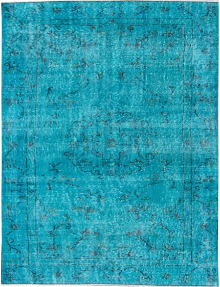 Vintage Χαλί 205 x 113 Τυρκουάζ