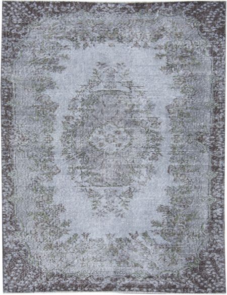 Vintage Χαλί 202 x 110 Γκρι