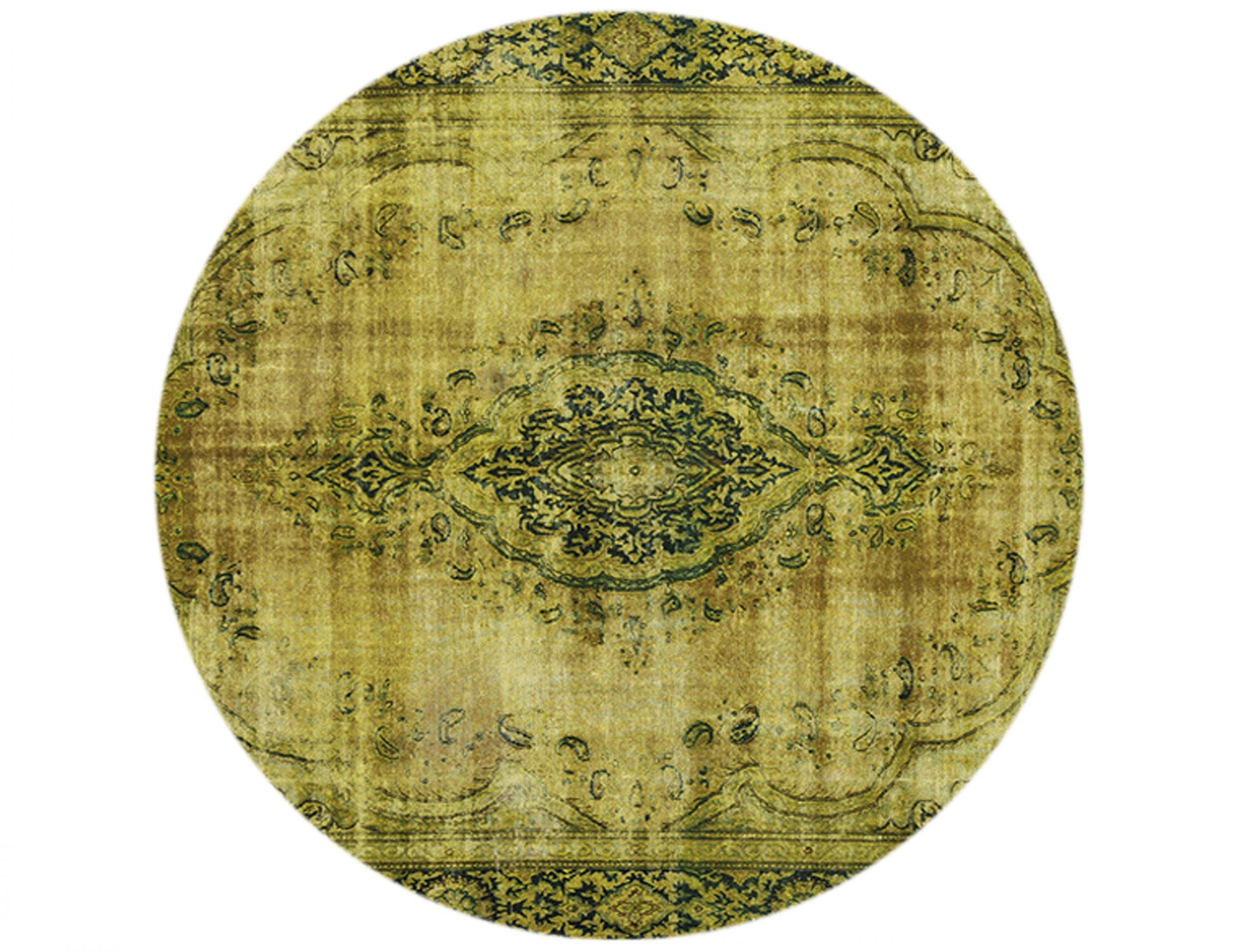Vintage Χαλί round  Πράσινο <br/>278 x 278 cm