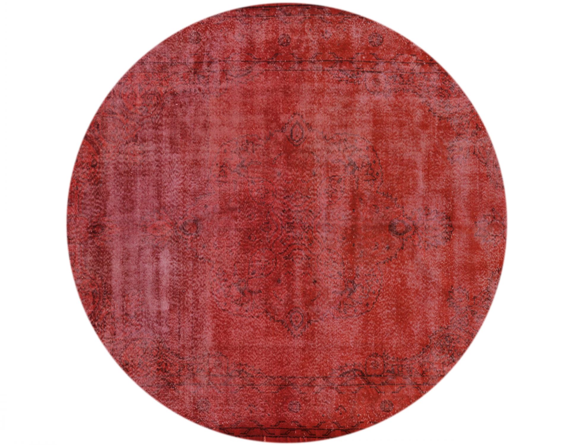 Vintage Χαλί round  Κόκκινο <br/>234 x 234 cm