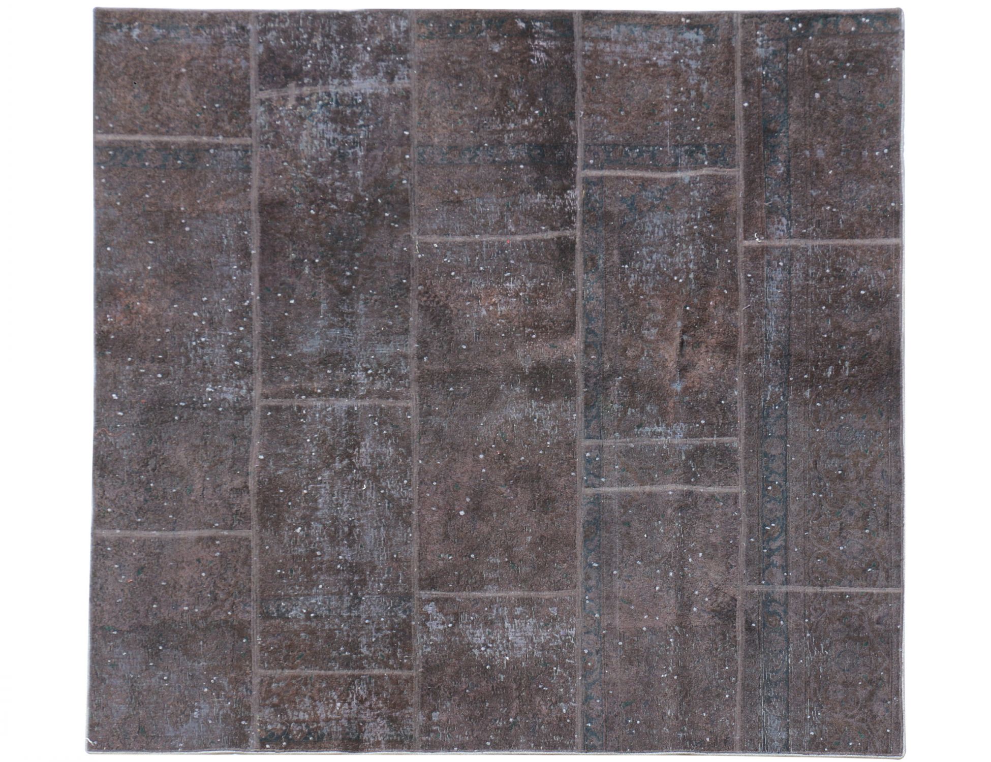 Patchwork Χαλί  Μαύρο <br/>206 x 202 cm