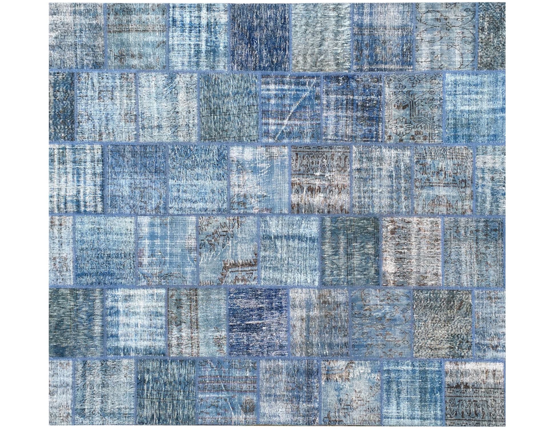 Patchwork    Μπλε <br/>253 x 253 cm