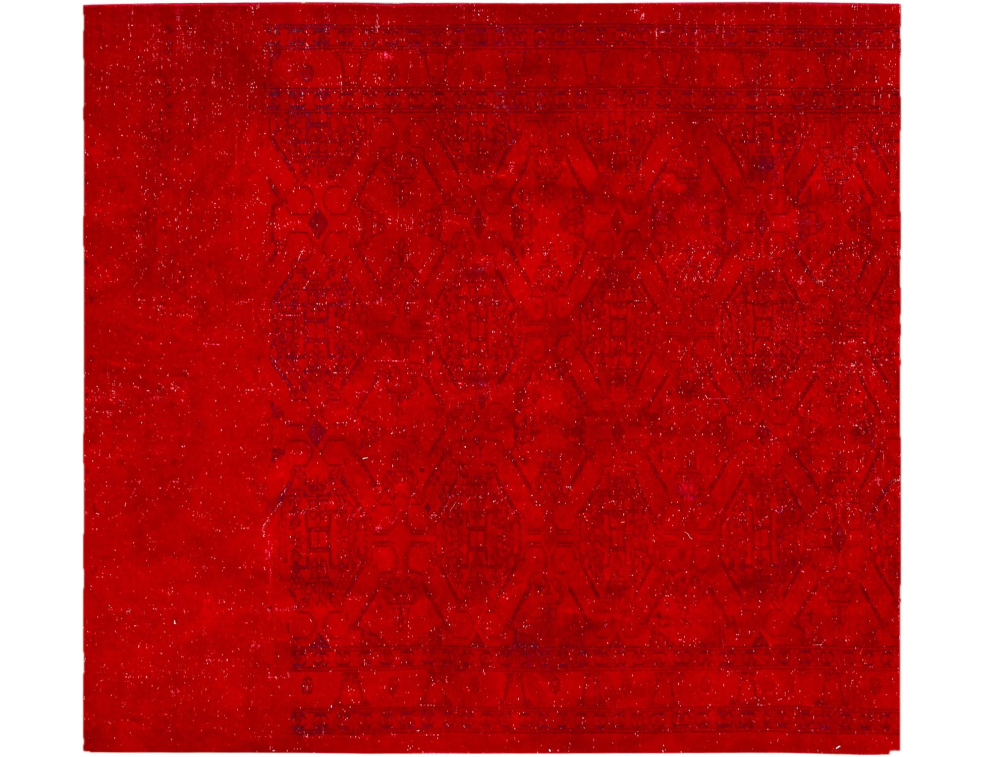Persian Vintage Χαλί  Κόκκινο <br/>191 x 191 cm