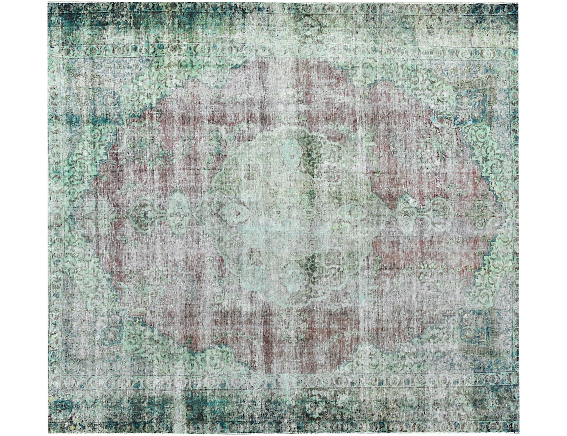 Persian Vintage Χαλί  Πράσινο <br/>290 x 290 cm
