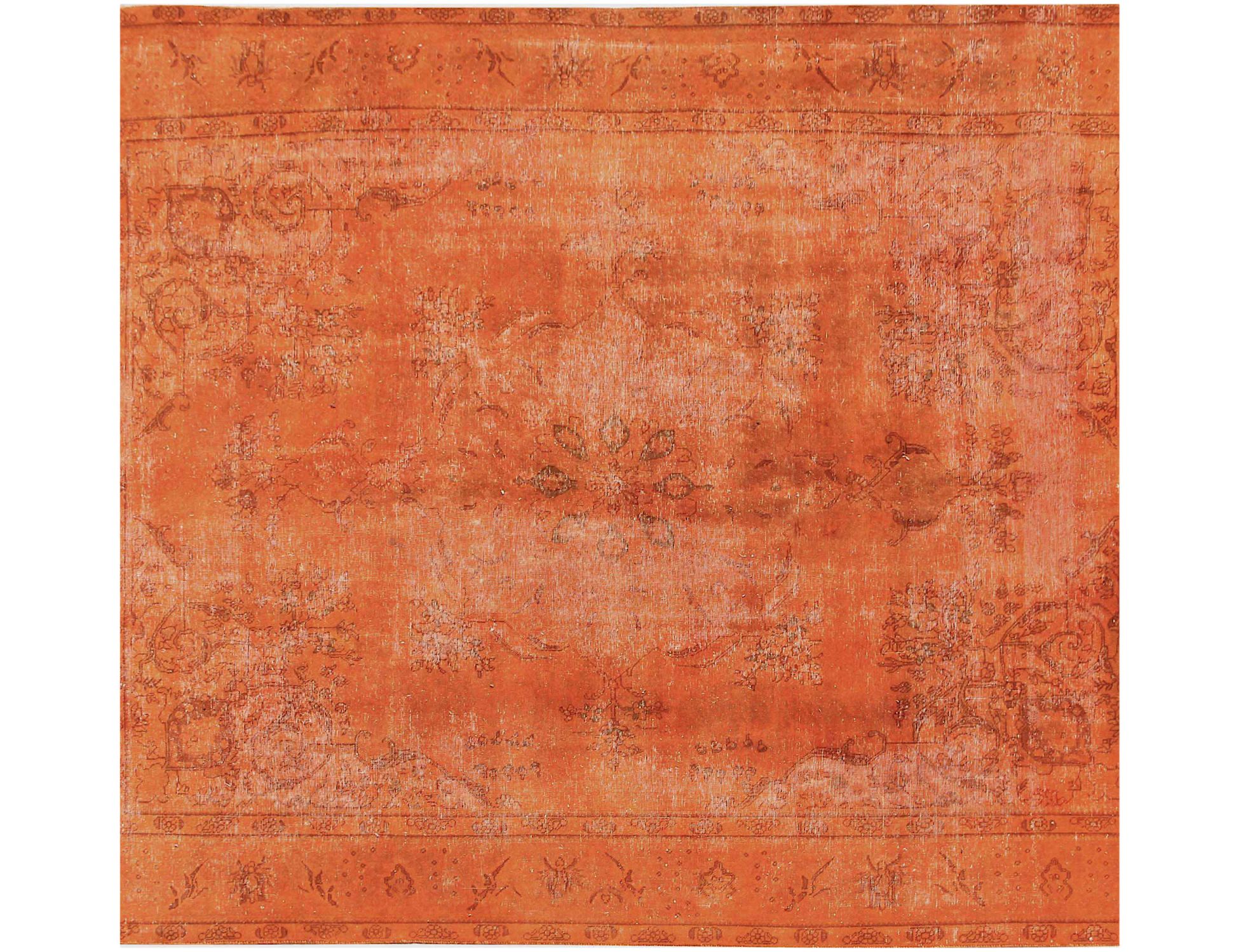 Persian Vintage Χαλί  Πορτοκαλί <br/>296 x 296 cm