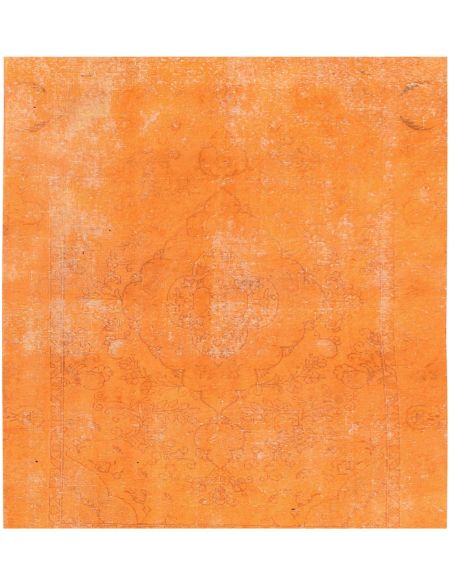 Persian Vintage Χαλί 175 x 175 Πορτοκαλί