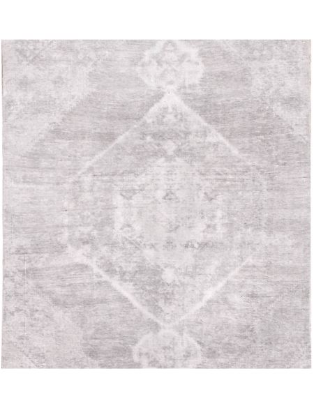 Persian Vintage Χαλί 156 x 156 Γκρι