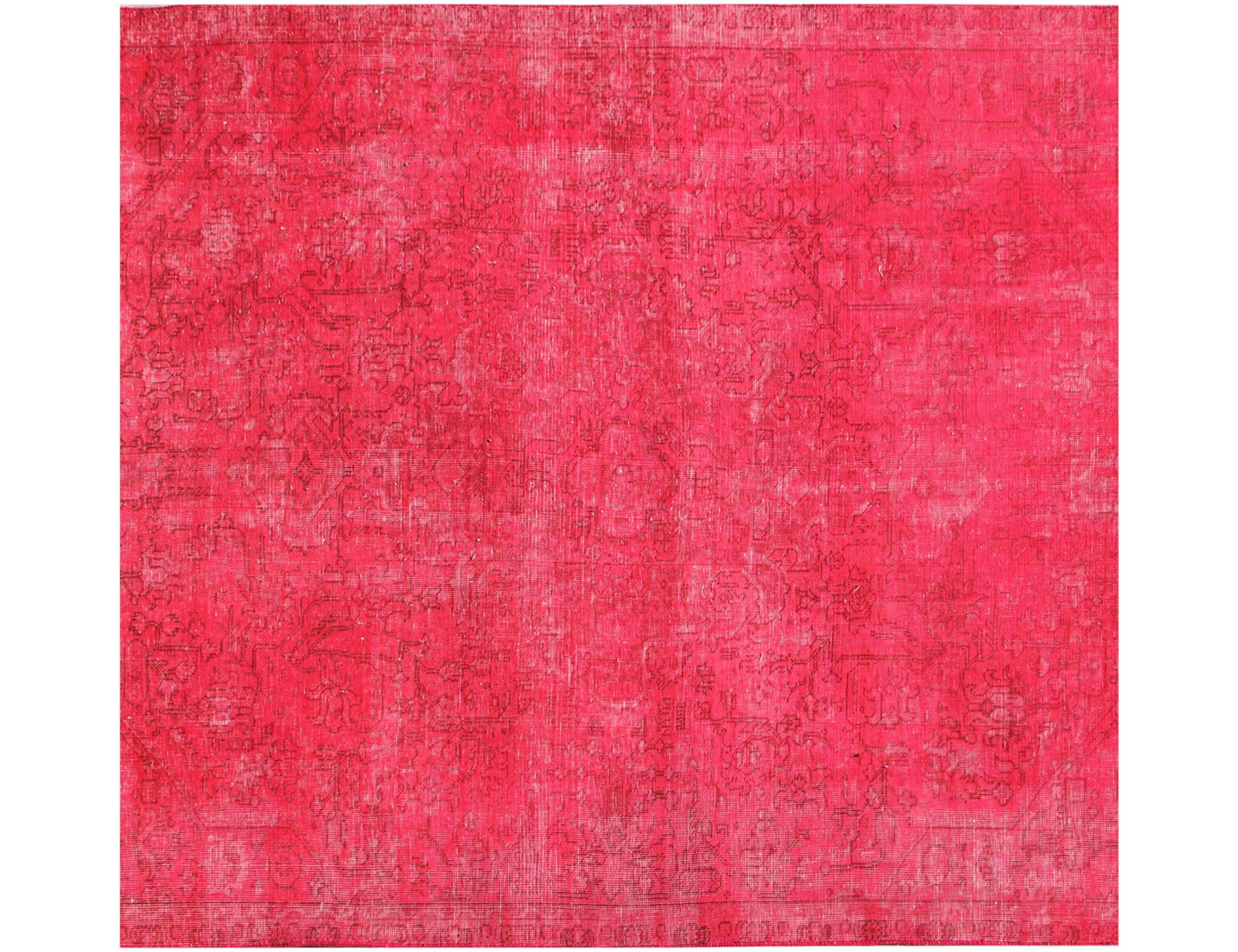 Persian Vintage Χαλί  Κόκκινο <br/>192 x 192 cm