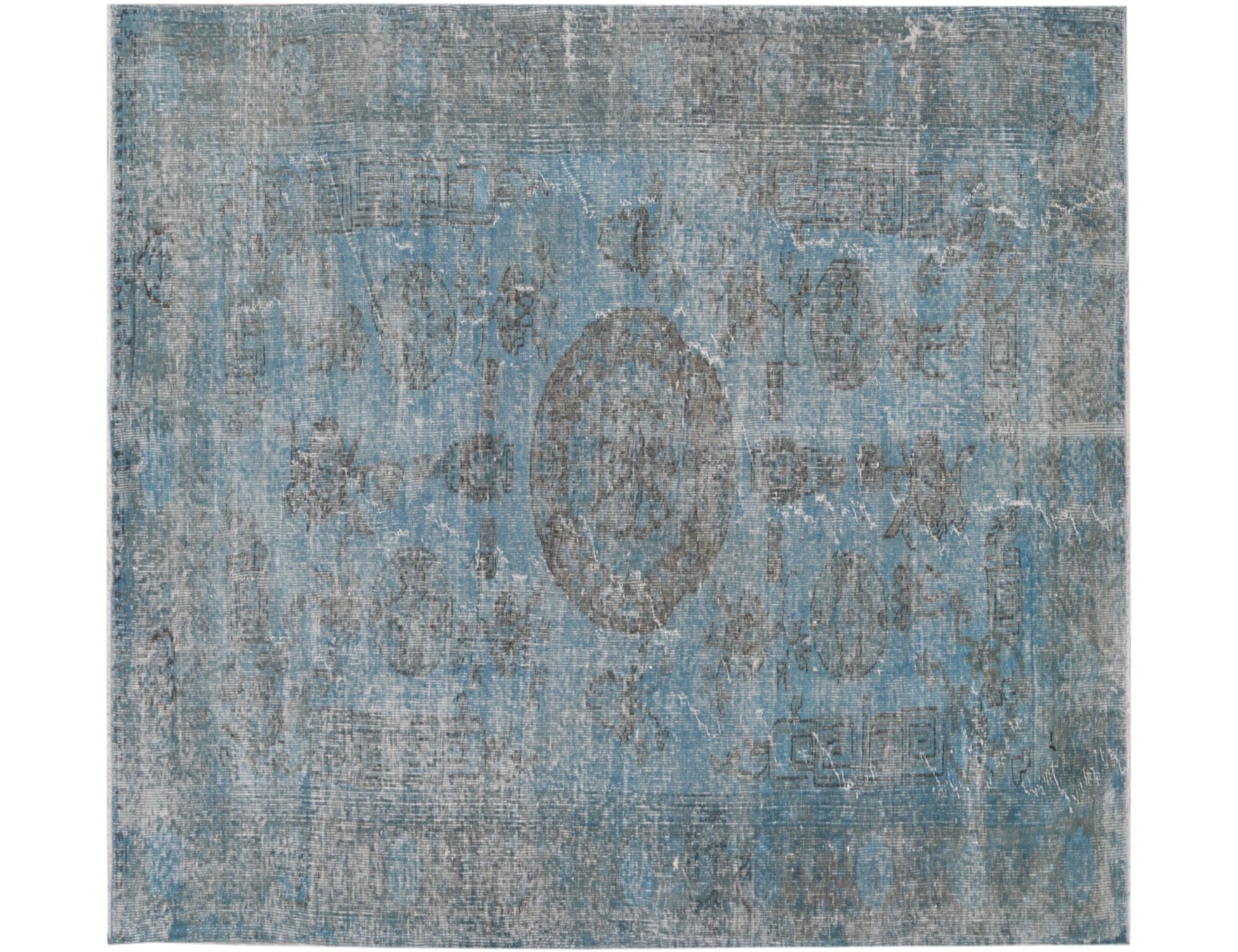 Vintage Χαλί  Μπλε <br/>146 x 146 cm