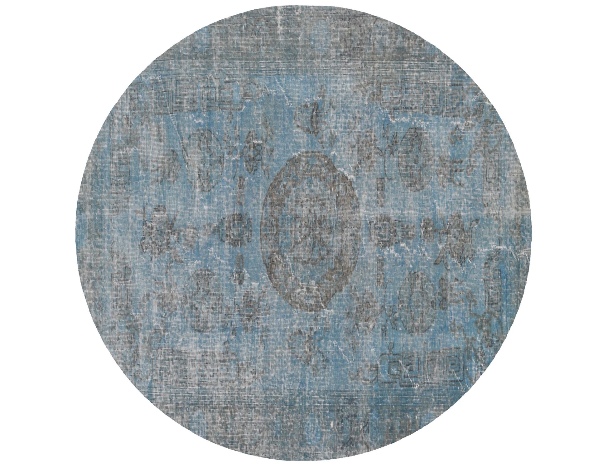 Vintage Χαλί  Μπλε <br/>146 x 146 cm
