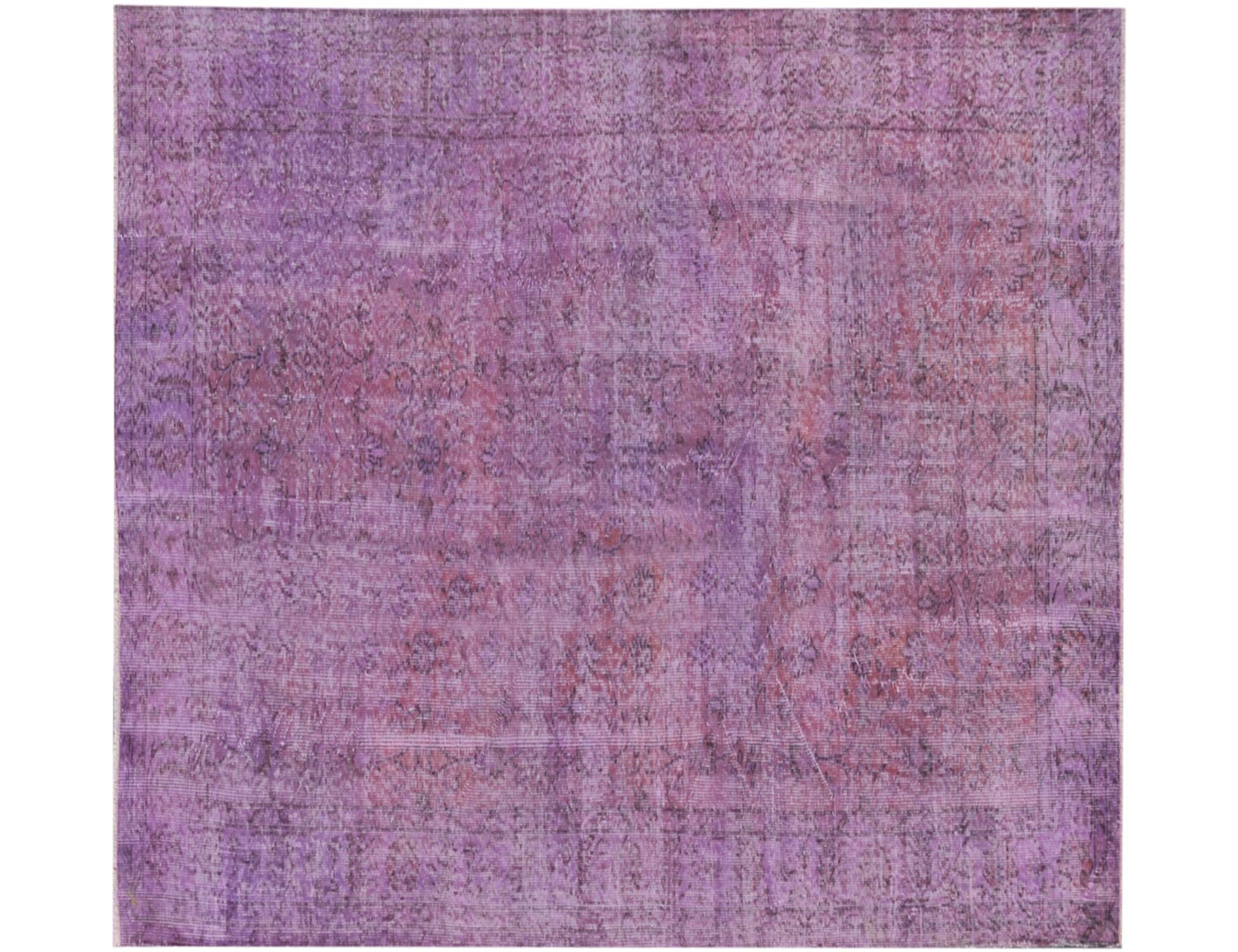 Vintage Χαλί  Μωβ <br/>167 x 167 cm