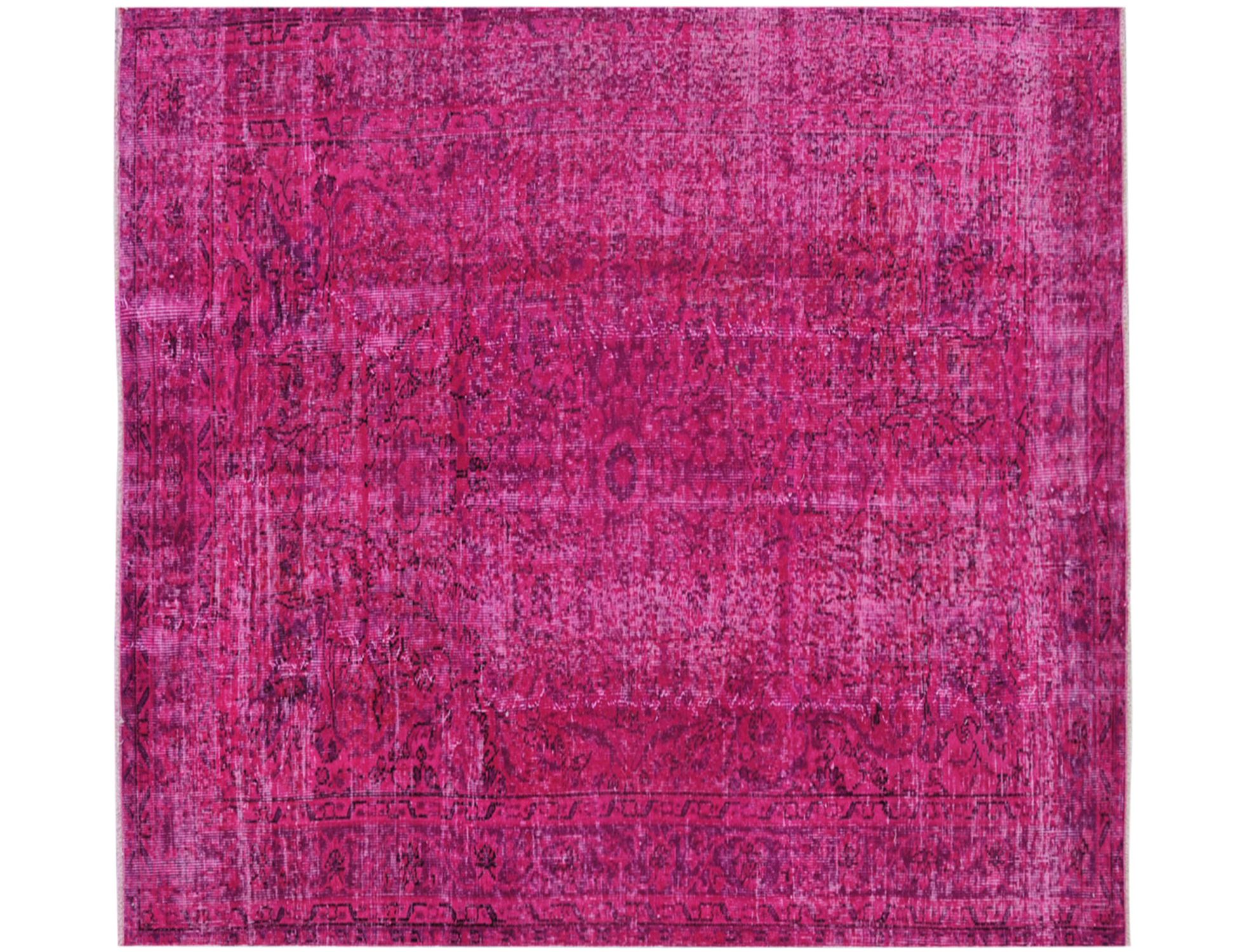 Vintage Χαλί  Μωβ <br/>156 x 156 cm