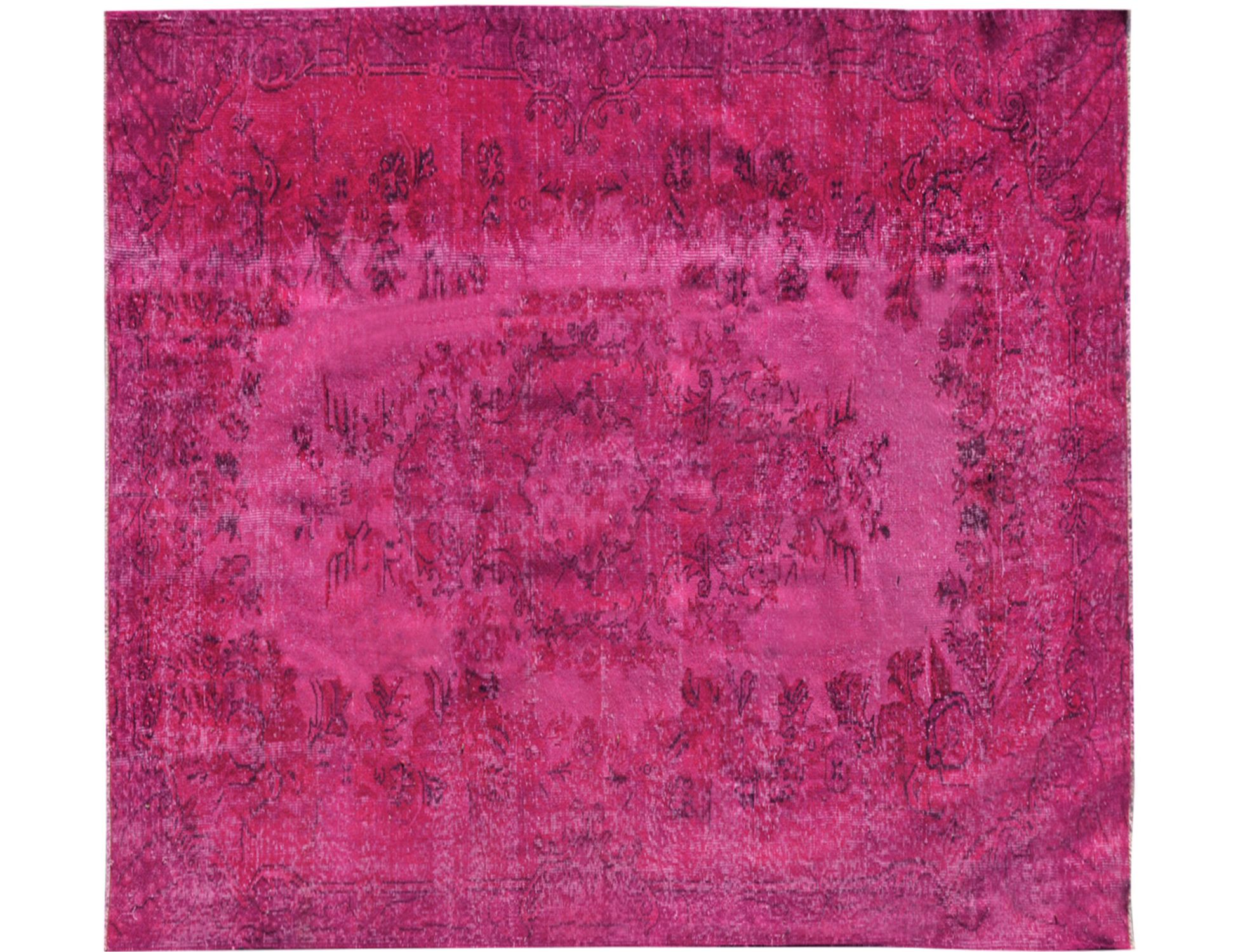 Vintage Χαλί  Μωβ <br/>170 x 170 cm