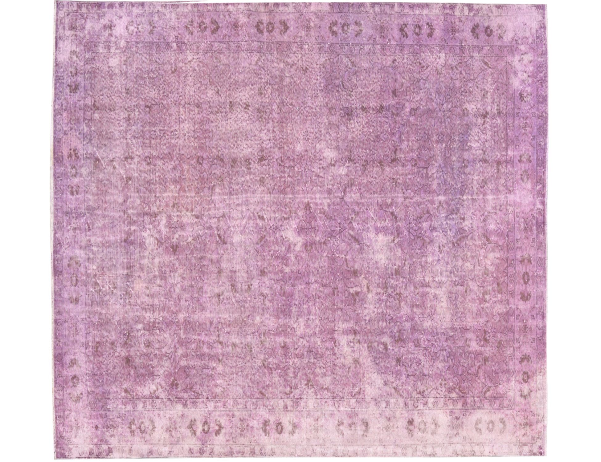 Vintage Χαλί  Μωβ <br/>187 x 187 cm