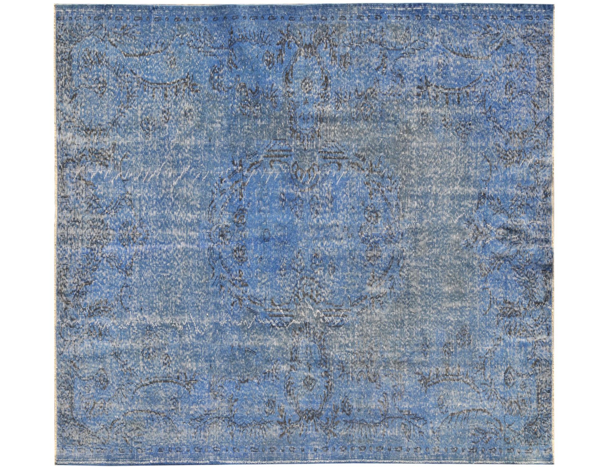 Vintage Χαλί  Μπλε <br/>177 x 177 cm