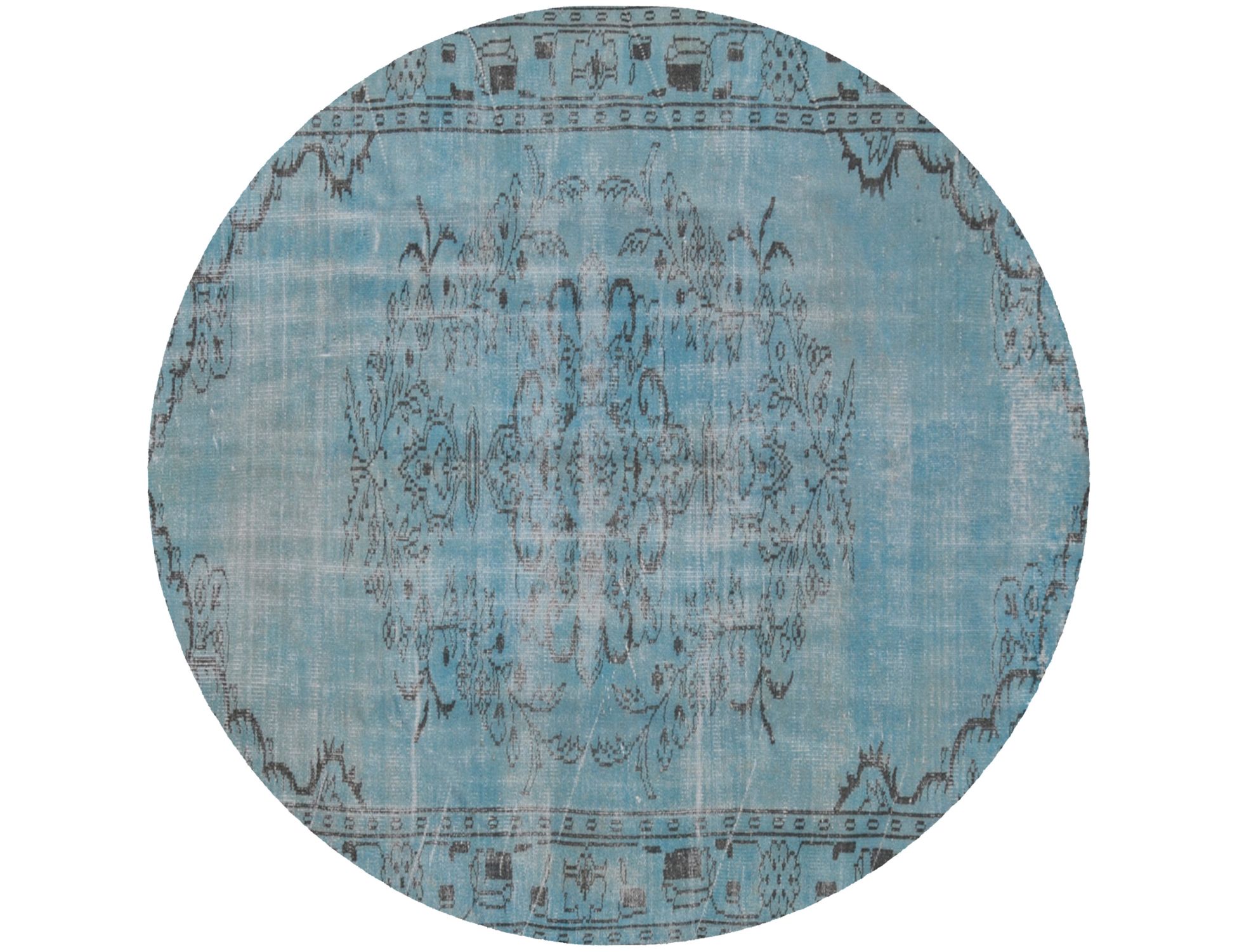Vintage Χαλί  Μπλε <br/>183 x 183 cm