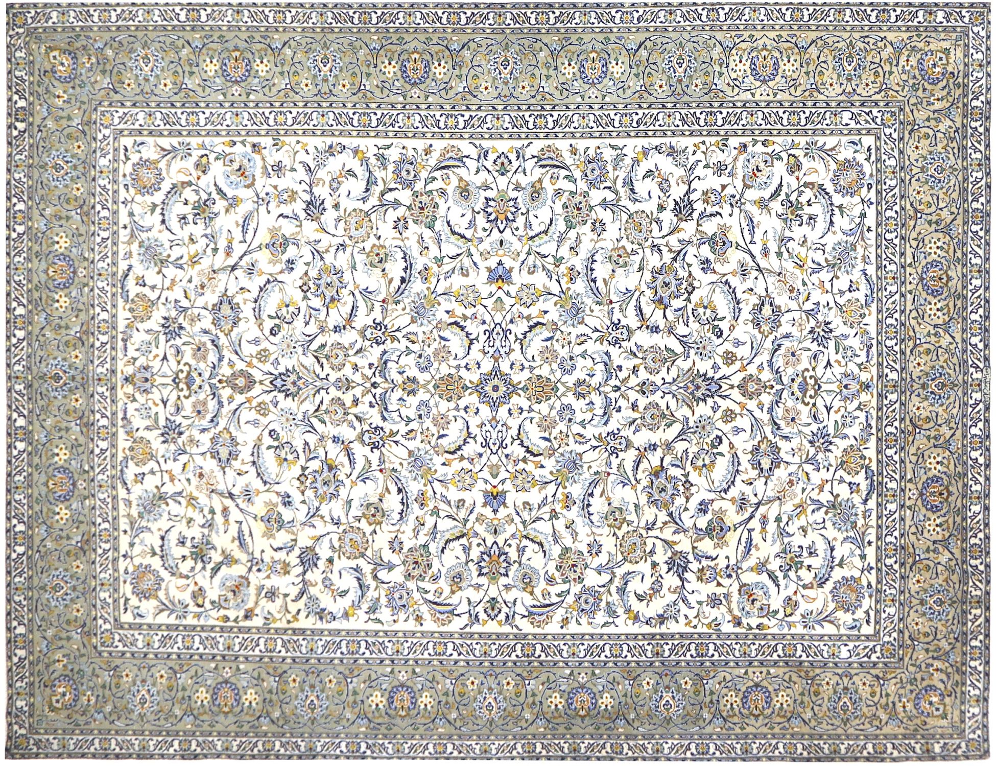 Kashan Patina  Μπεζ <br/>388 x 297 cm
