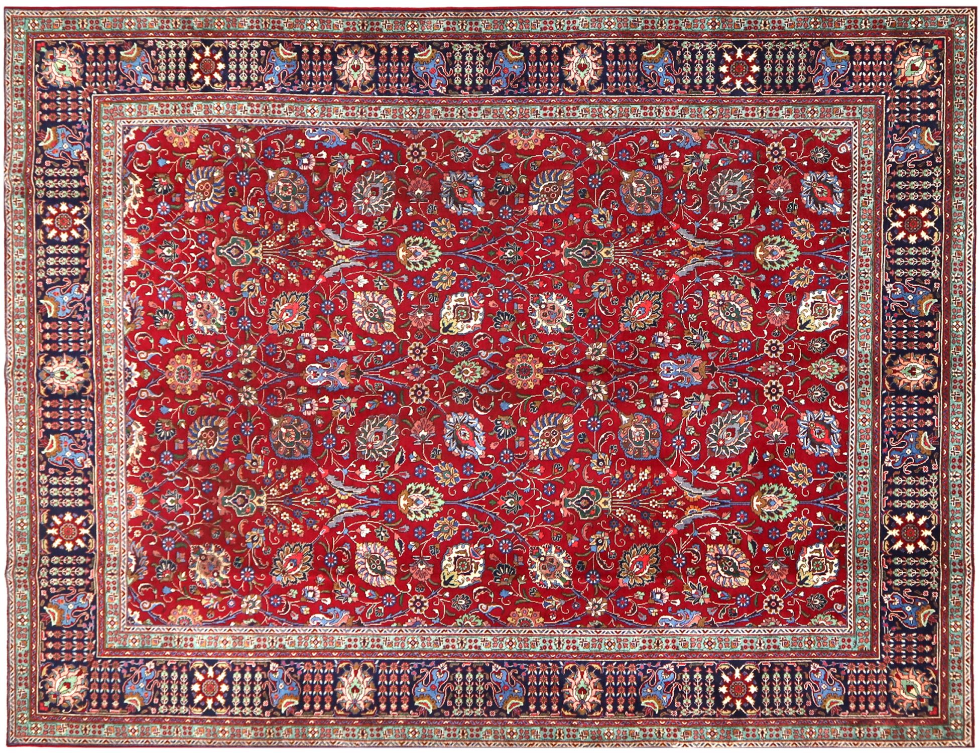Tabriz Patina  Κόκκινο <br/>389 x 298 cm