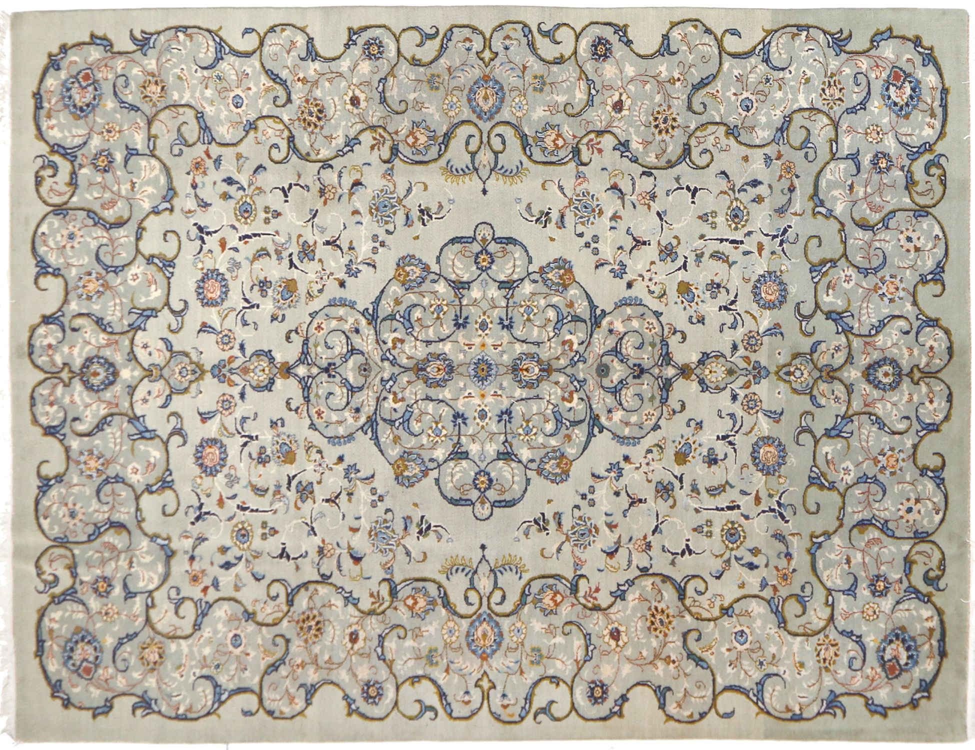 Kashan Patina  Πράσινο <br/>315 x 240 cm