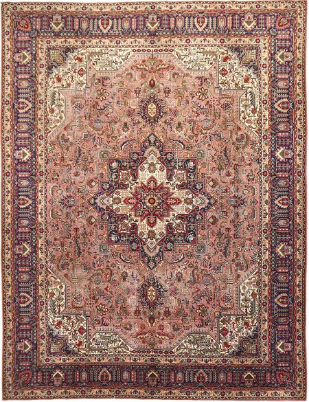 Tabriz Patina 395 x 295 Ροζ