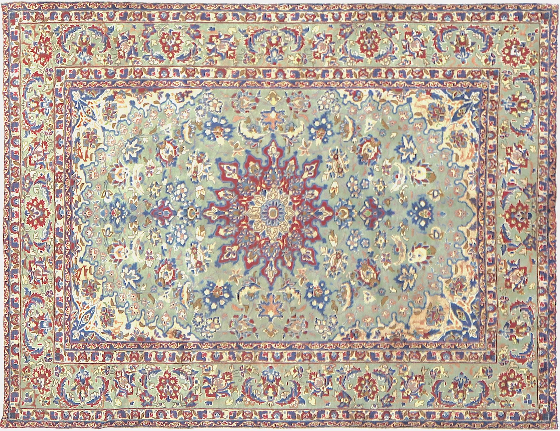 Kashmar Patina  Πράσινο <br/>296 x 196 cm