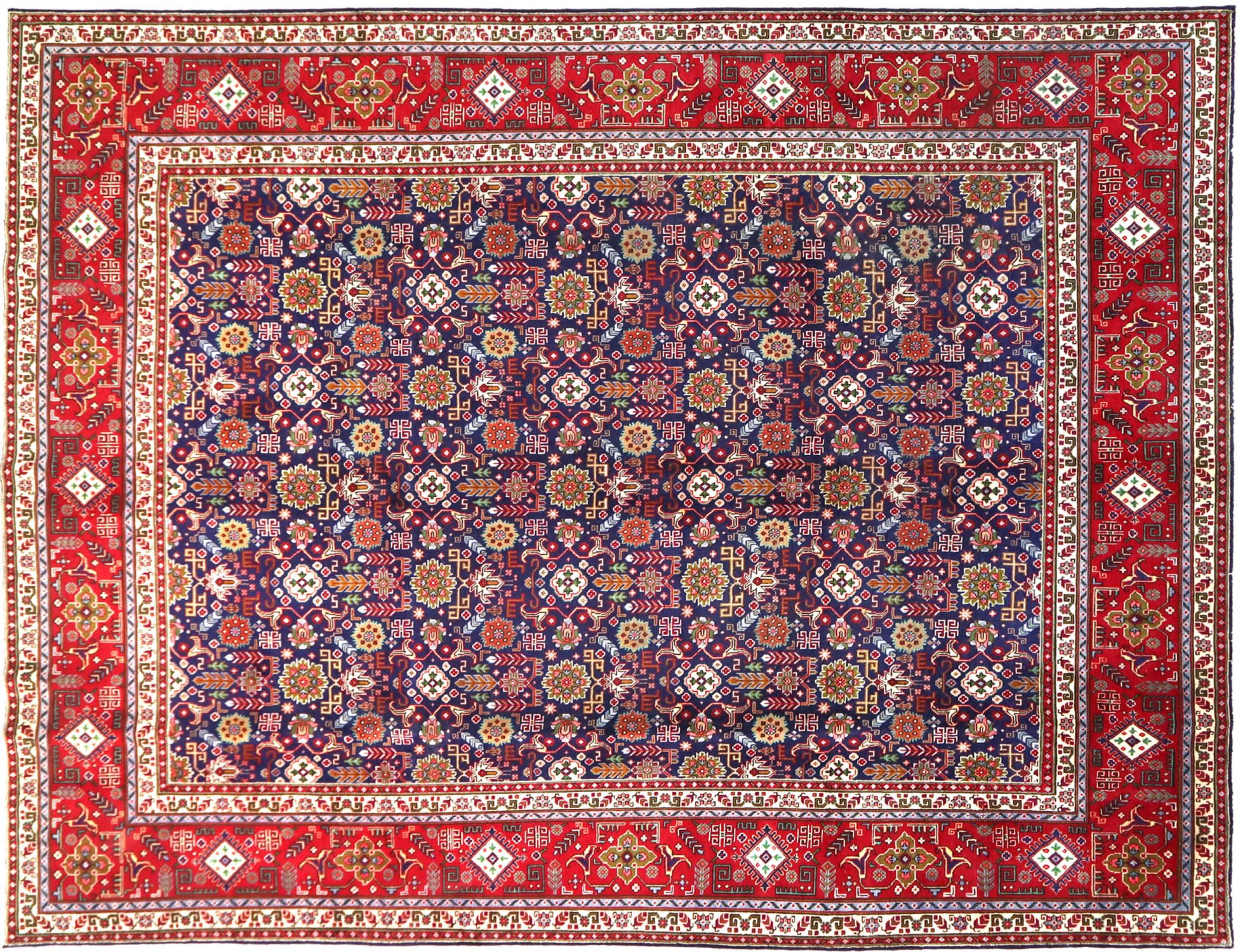 Tabriz Patina  Μπλε <br/>378 x 300 cm
