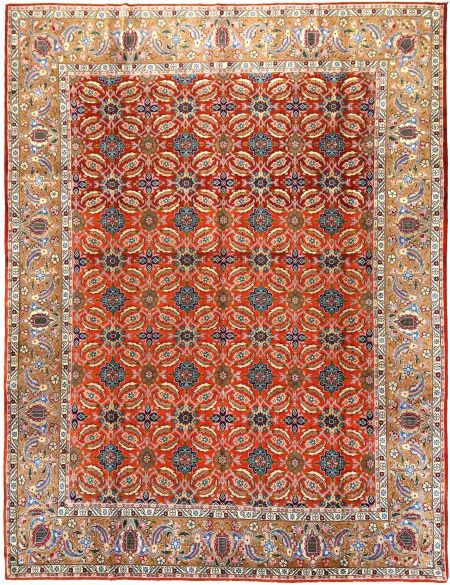 Tabriz Patina 344 x 254 Κόκκινο