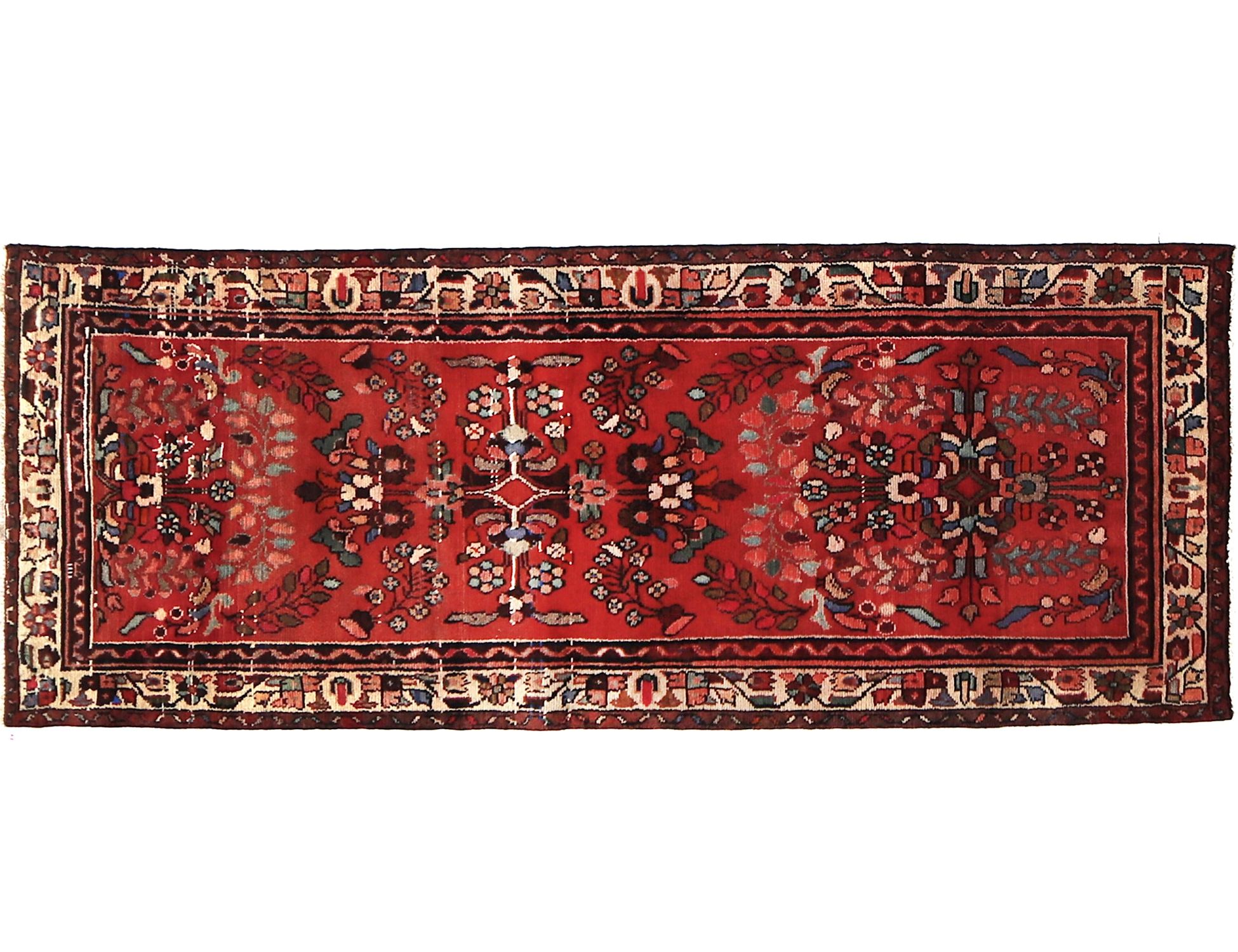 Hamadan Patina  Κόκκινο <br/>228 x 89 cm
