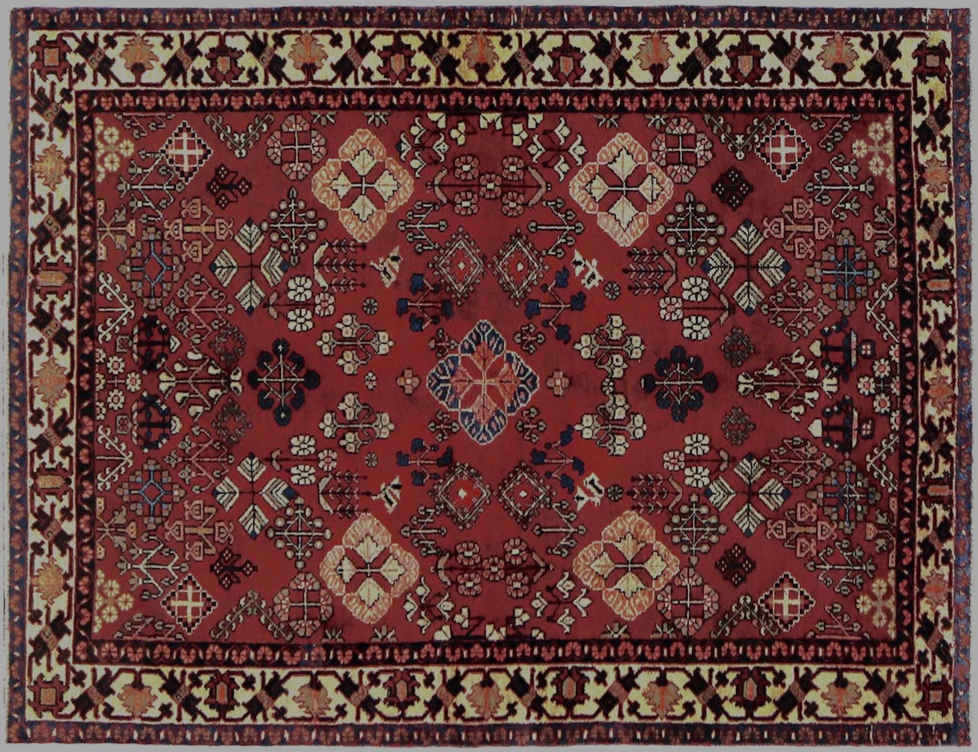 Hamadan Patina  Κόκκινο <br/>212 x 128 cm