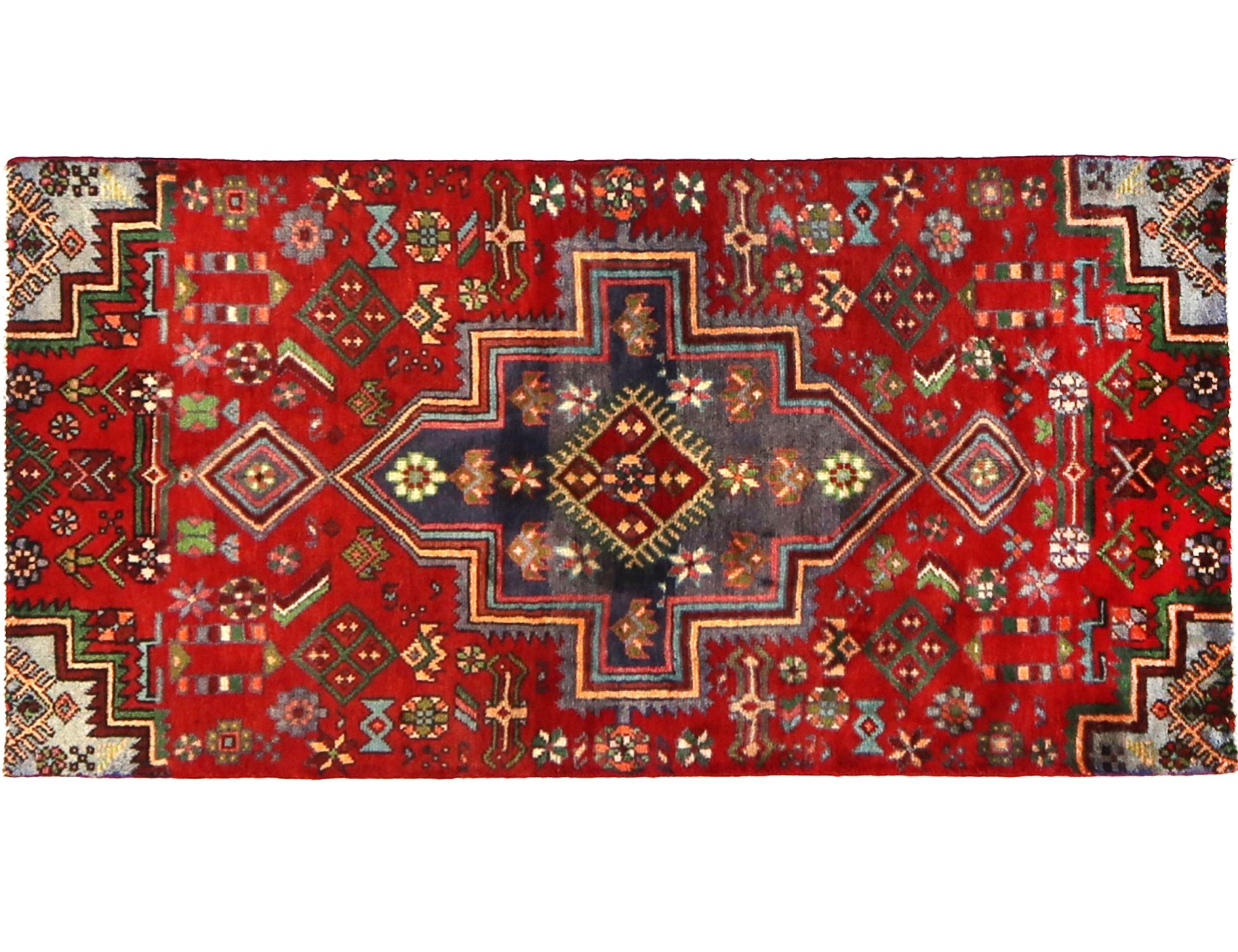Hamadan Patina  Κόκκινο <br/>171 x 83 cm