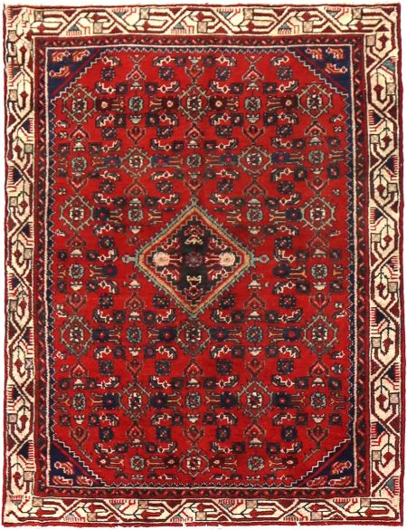 Hamadan Patina 150 x 101 Κόκκινο