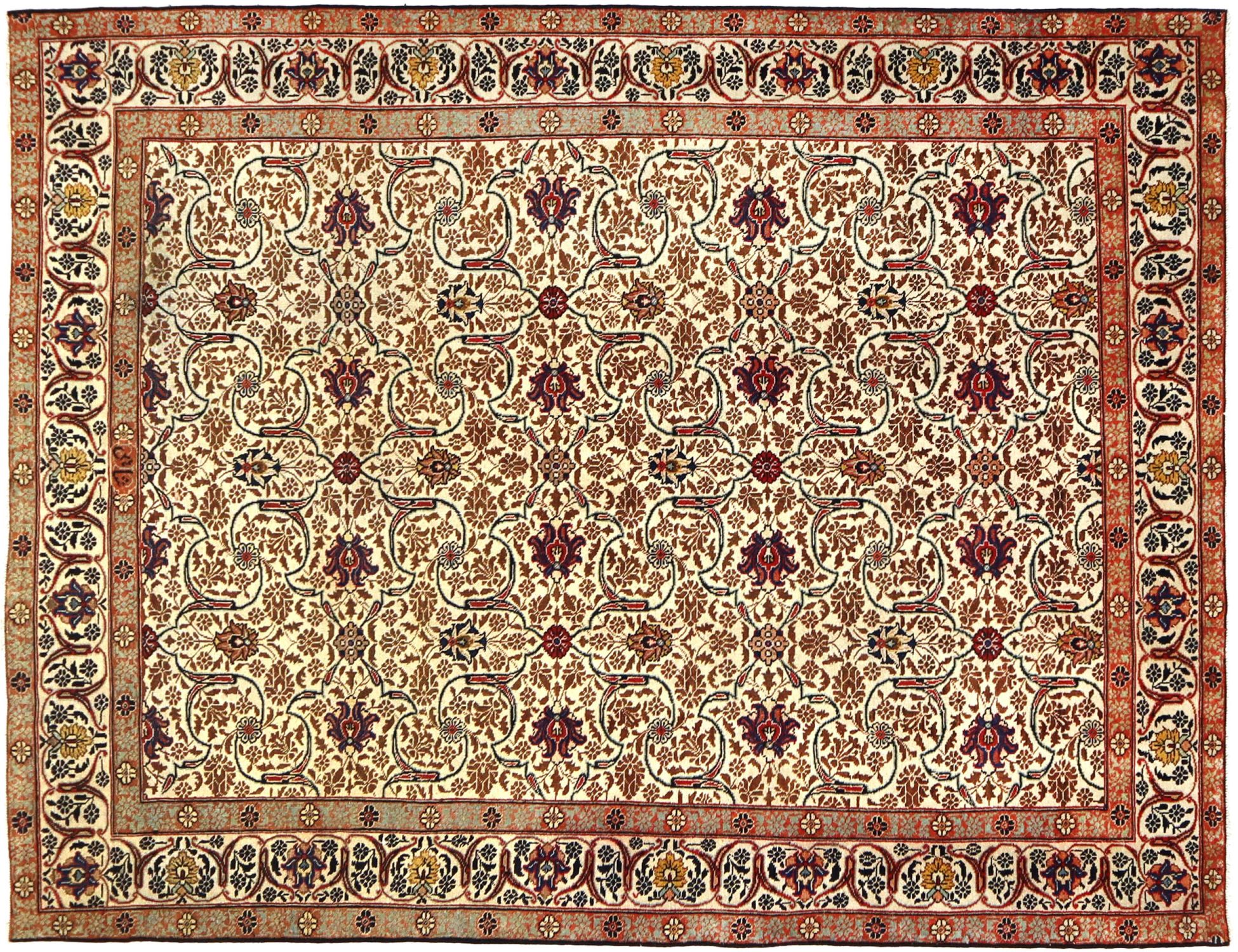 Tabriz Patina  Μπεζ <br/>306 x 220 cm