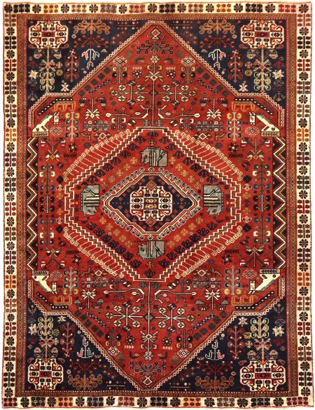 Shiraz Patina 276 x 190 Κόκκινο