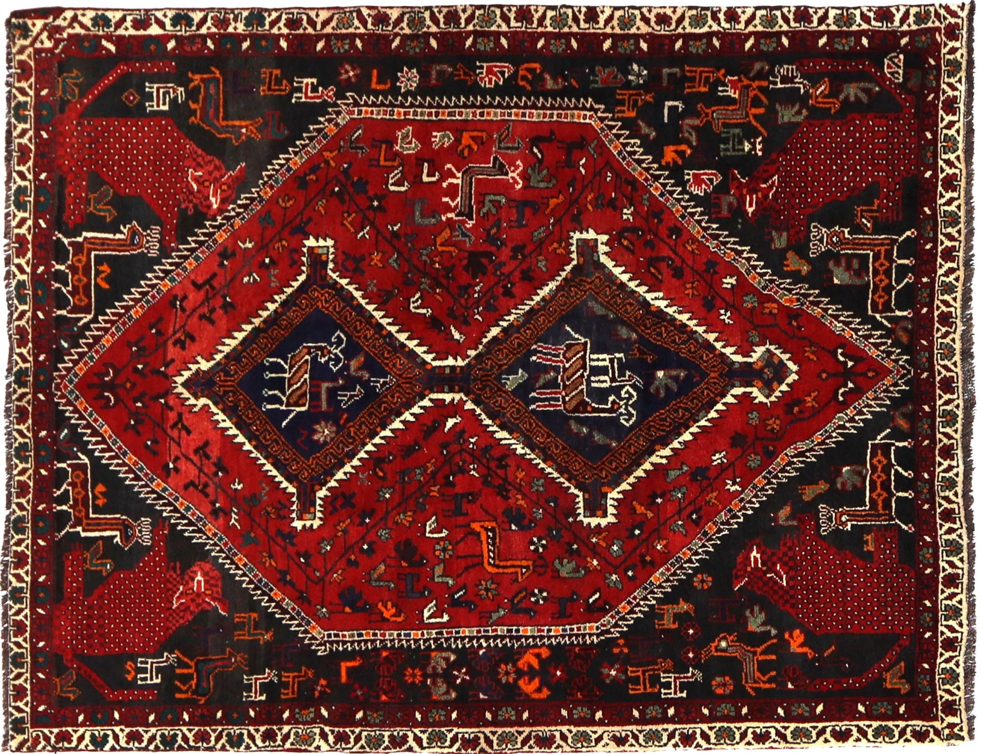 Shiraz  Κόκκινο <br/>230 x 160 cm