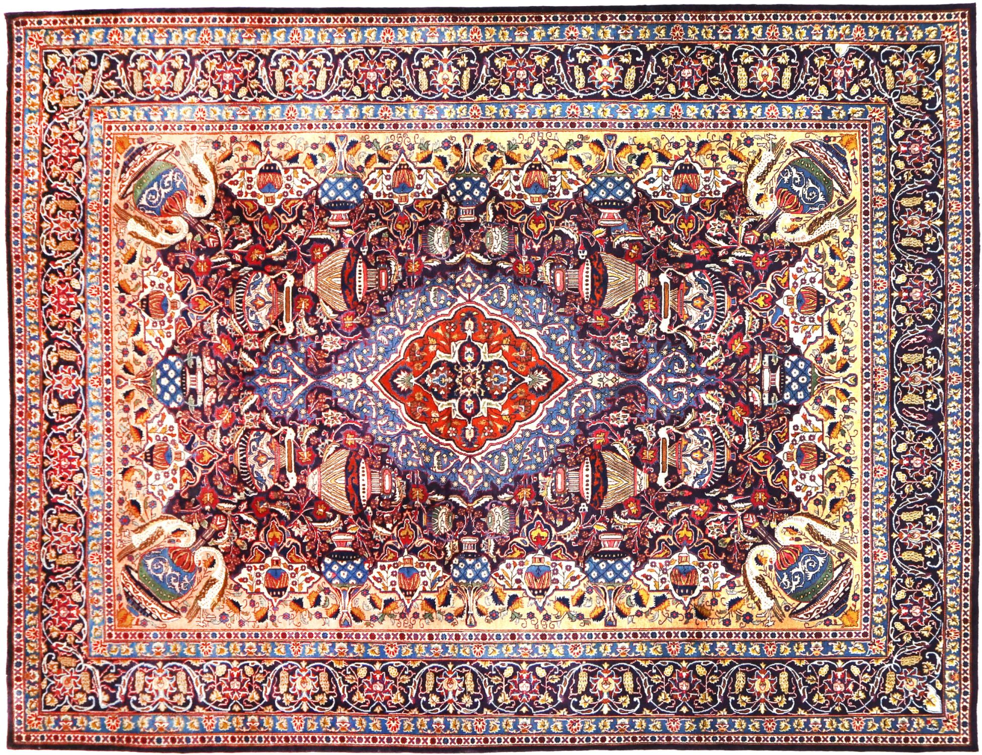 Kashmar Patina  Μπλε <br/>395 x 295 cm