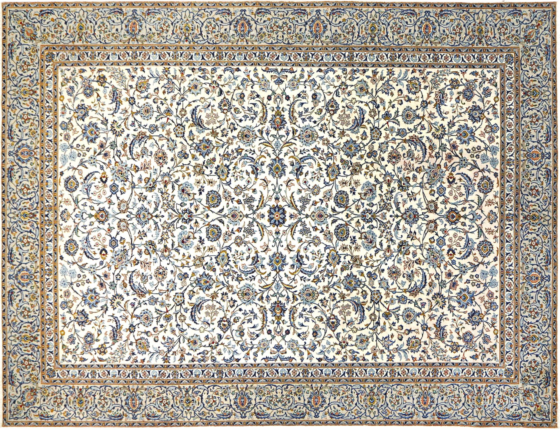 Kashan Patina  Μπεζ <br/>385 x 282 cm