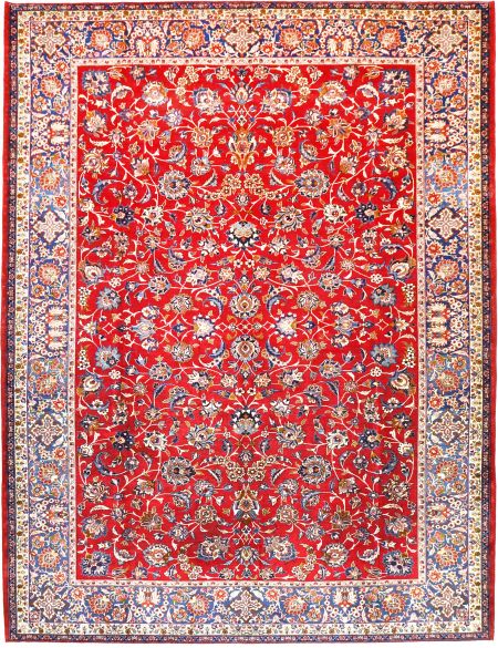Kashan Patina 430 x 314 Κόκκινο