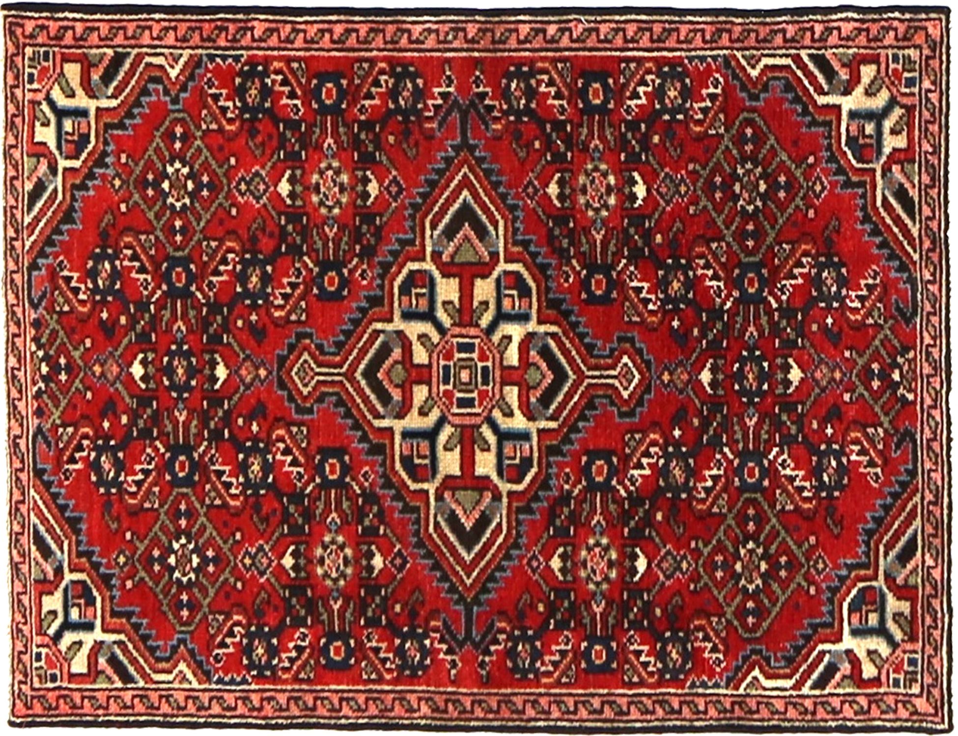 Hamadan Patina  Κόκκινο <br/>120 x 73 cm