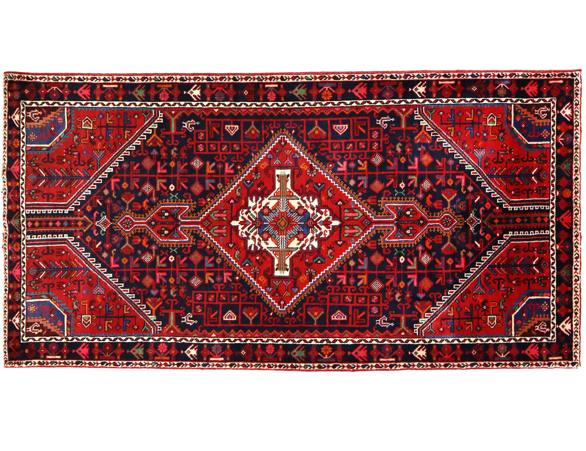 Hamadan Patina  Κόκκινο <br/>296 x 155 cm