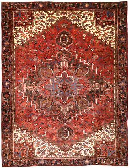 Heriz 388 x 293 Κόκκινο