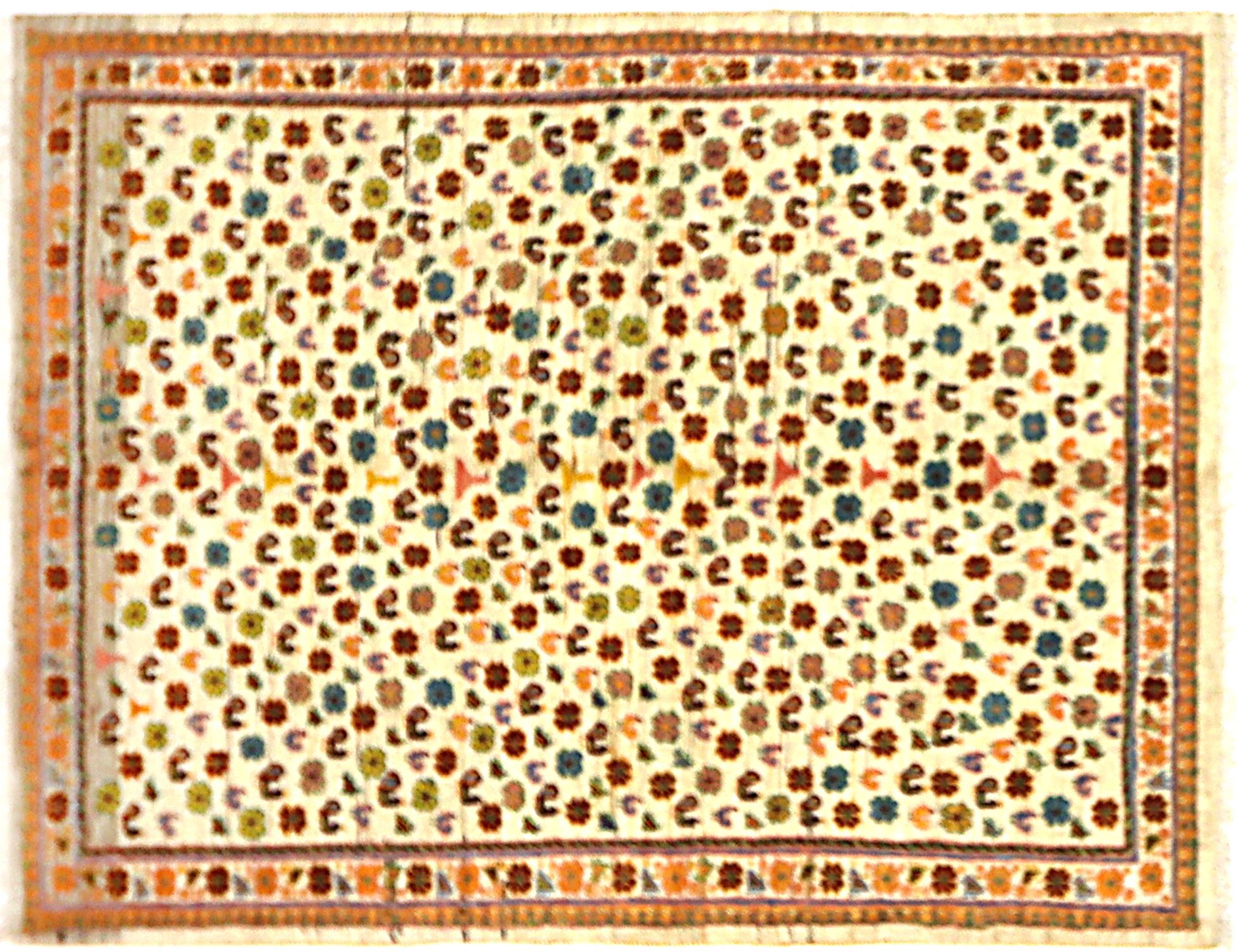 Persian Gabbeh  Μπεζ <br/>197 x 150 cm